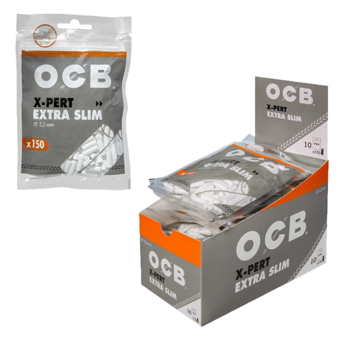 OCB FILTERS - X-PERT EXTRA SLIM TIPS (10X150)