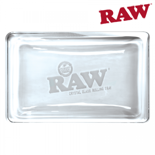 RAW CRYSTAL GLASS TRAY