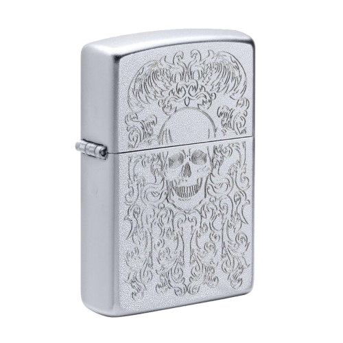 ZIPPO SKULL DESIGN