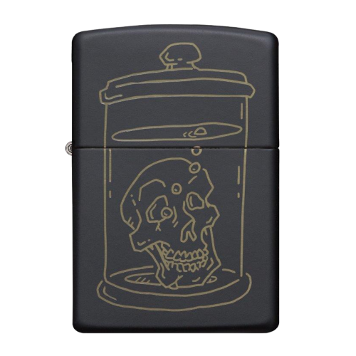 ZIPPO SKULL DESIGN