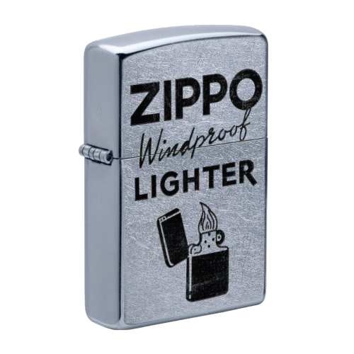 ZIPPO WINDPROOF DESIGN