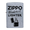 ZIPPO WINDPROOF DESIGN