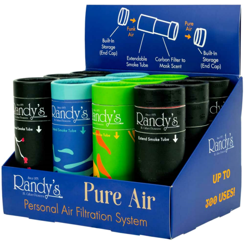 RANDY'S PURE AIR FILTER ( ASSORTED DISPLAY OF 12 )