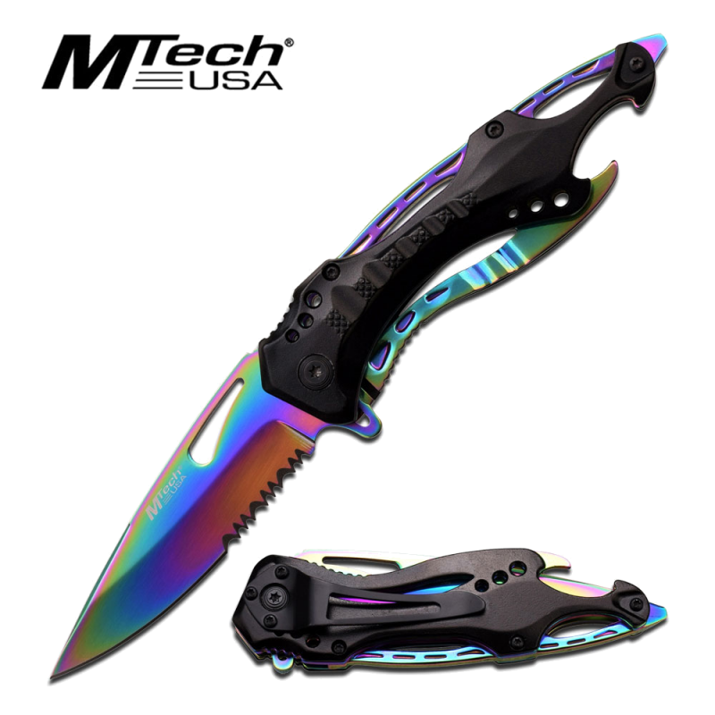 MTECH USA TACTICAL FOLDING KNIFE