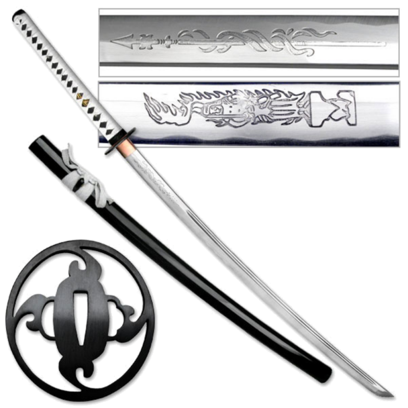 ÉPÉE DE SAMOURAI FORGÉE À LA MAIN Ten Ryu