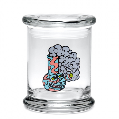 Jar Pop-Top - Happy Bong
