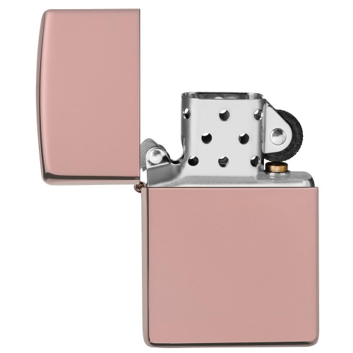 Zippo Or Rose Classique Très Poli