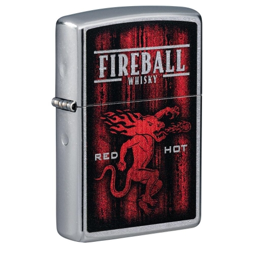 Zippo Fireball® Shot Glass & Lighter Gift Set