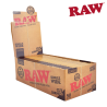 RAW CLASSIC PAPER SINGLE WIDE SINGLE WINDOW CUT CORNERS 50/50