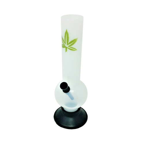 10'' LEAVES ACRYLIC BONG