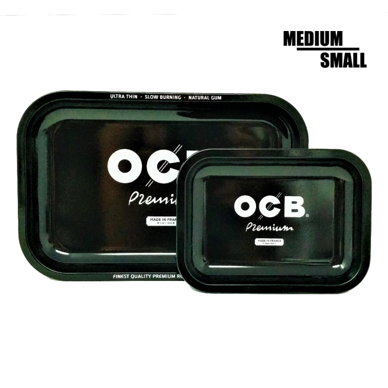 OCB Black Permium Rolling Tray