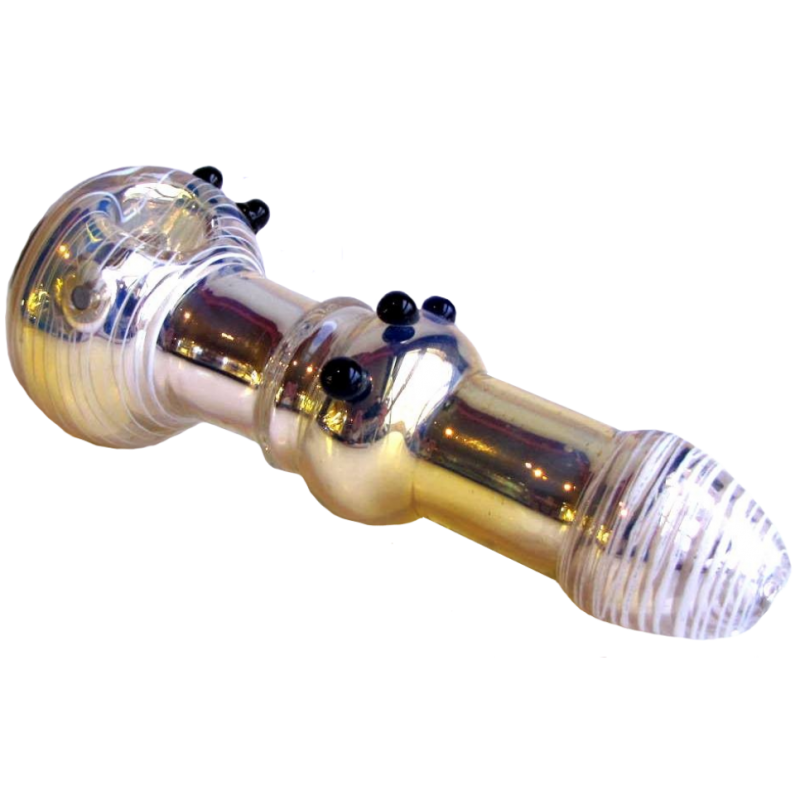 PYREX PIPE 6.5'' METALIC MIRROR EFFECT