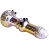 PYREX PIPE 6.5'' METALIC MIRROR EFFECT