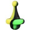 GLASS CARB CAP COLORÉS