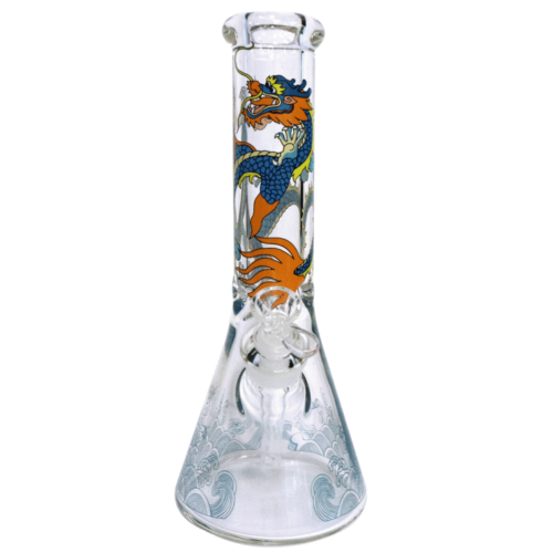 13" Color Dragon Beaker