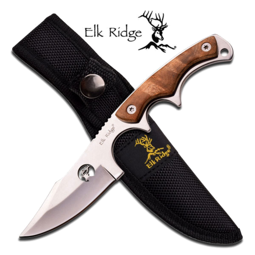 7" Elk Ridge Couteau à Lame Fixe