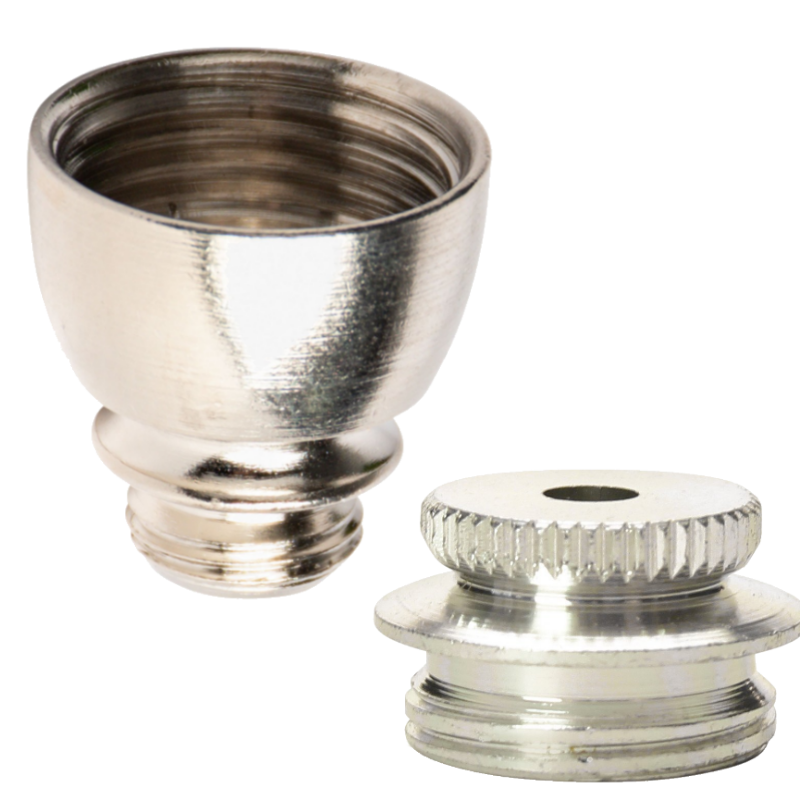 Metal pipe cap