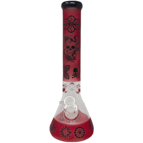 15" Flower Beaker Bong (7mm)