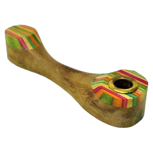 (4") Pipe en bois