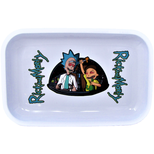 TRAY MEDIUM R&M WHITE