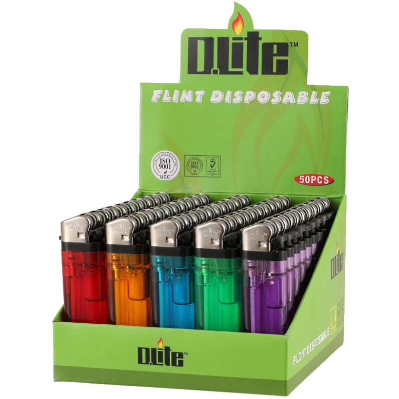 (50x) FLINT DISPOSABLE LIGHTER - TATTOO