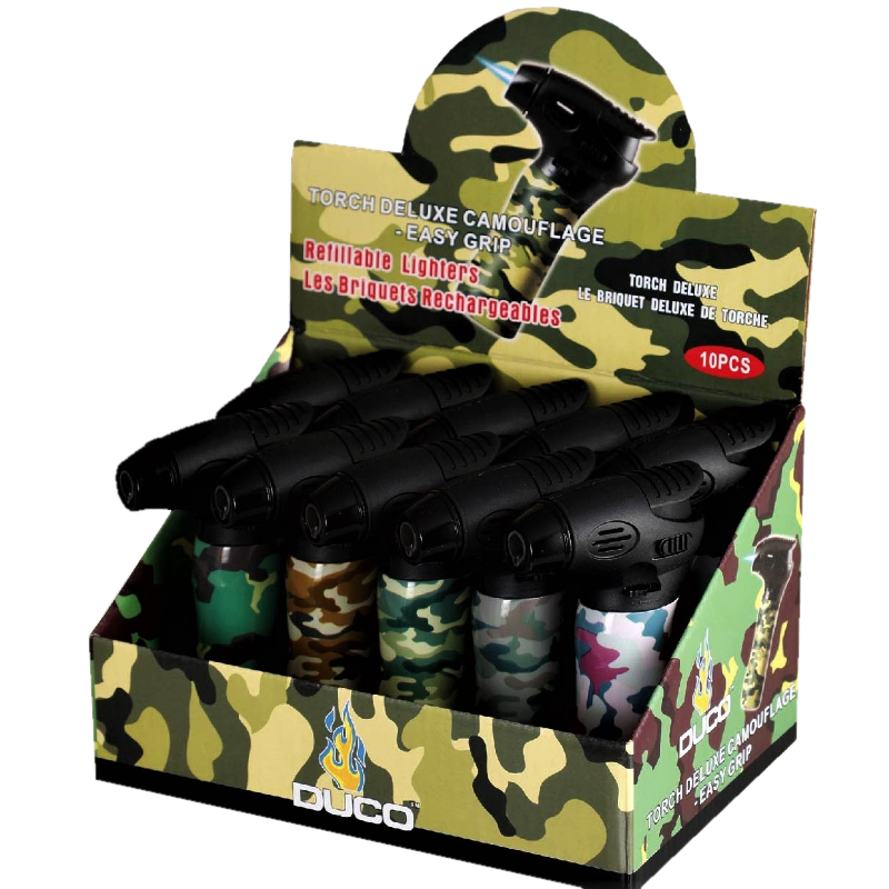 (x10) TORCH DUCO DELUXE EASY GRIP CAMO