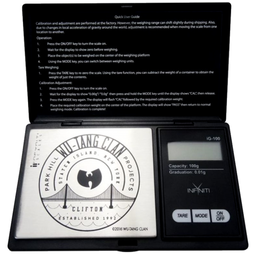 Wu-Tang Infyniti scale G-FORCE 350g/0.1g