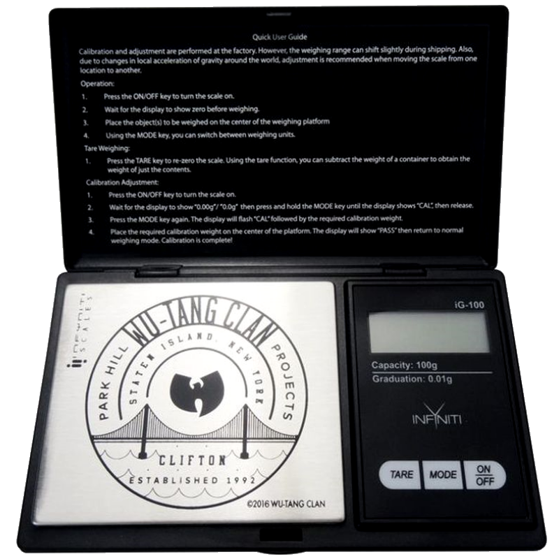 Wu-Tang Infyniti G-FORCE scale 100g/0.01g