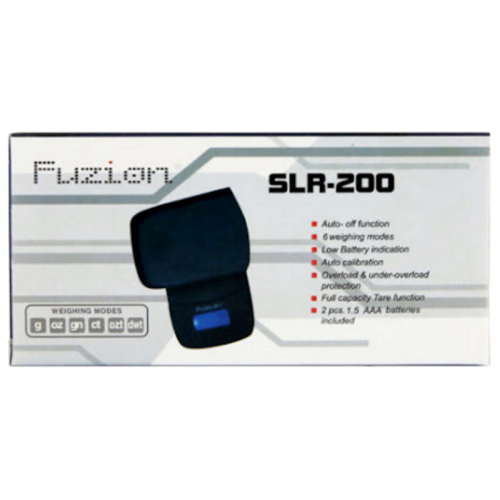 200/0.01g Fuzion scale SLR