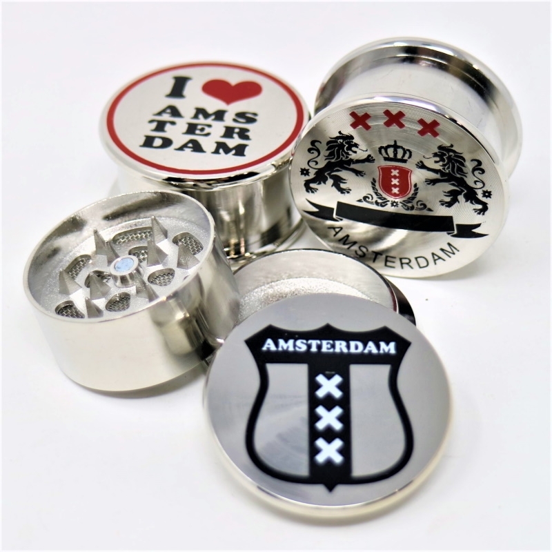 35mm dia Amsterdam series grinder 3 layers