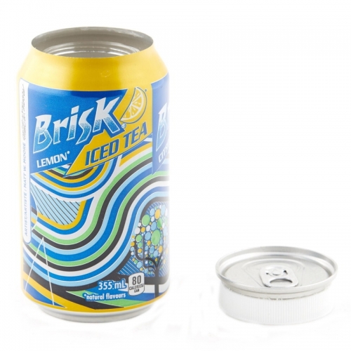 BRISK/NESTEA ICED TEA Safe Can