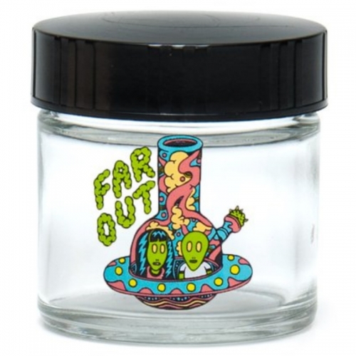 Jar Clear Screw-Top - Far Out