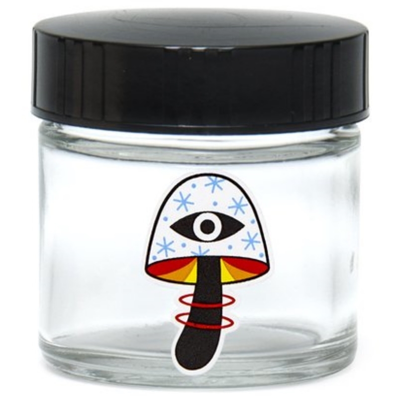 Jar Clear Screw-Top - Shroom Vision