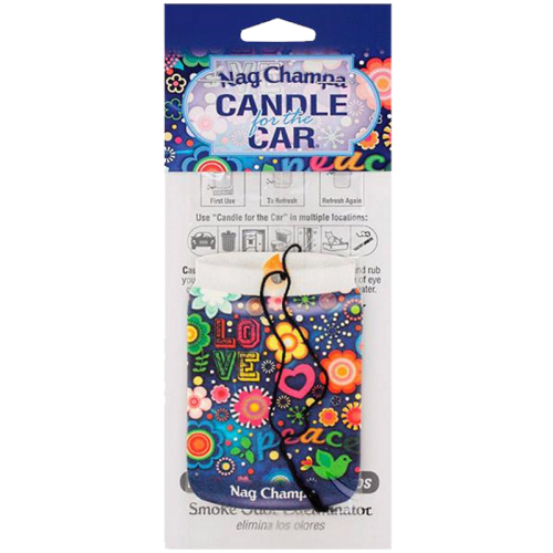SMOKE ODOR CANDLE FOR THE CAR SANDALWOOD