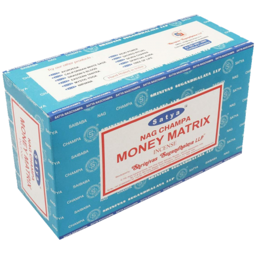 (12x) 15G ENCENS SATYA MONEY MATRIX