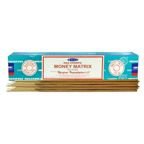 (12x) 15G ENCENS SATYA MONEY MATRIX