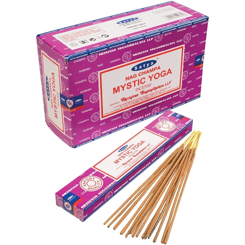 (12x) 15G ENCENS SATYA - NC MYSTIC YOGA