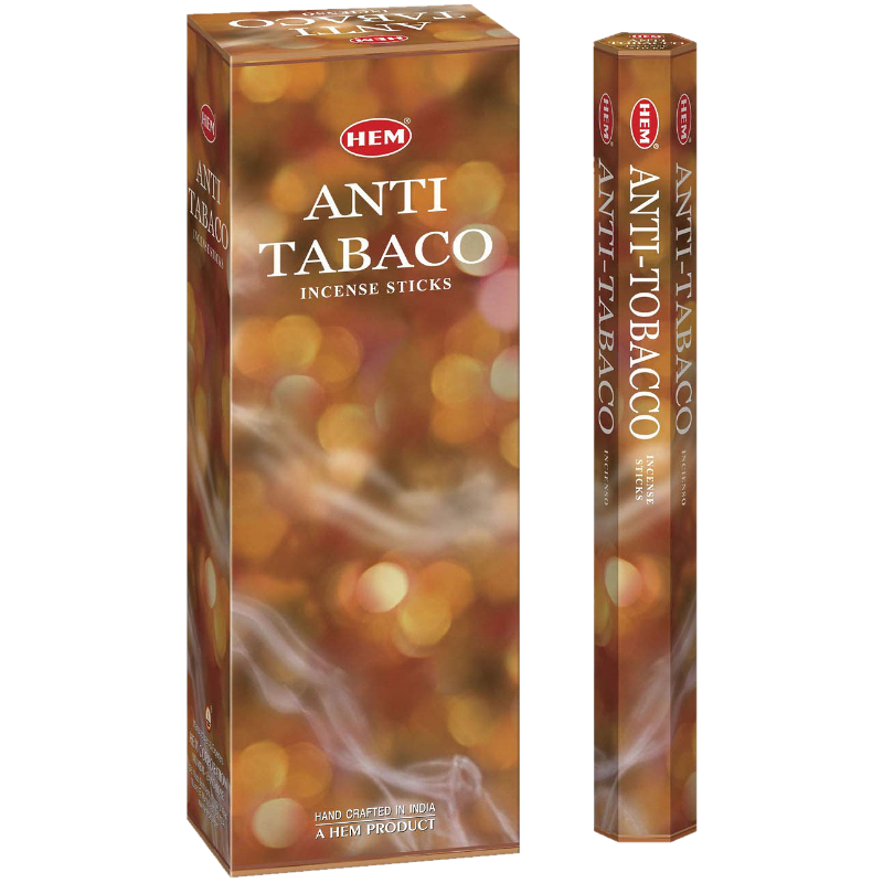 (X6) 20G HEM INCENSE - ANTI TOBACCO