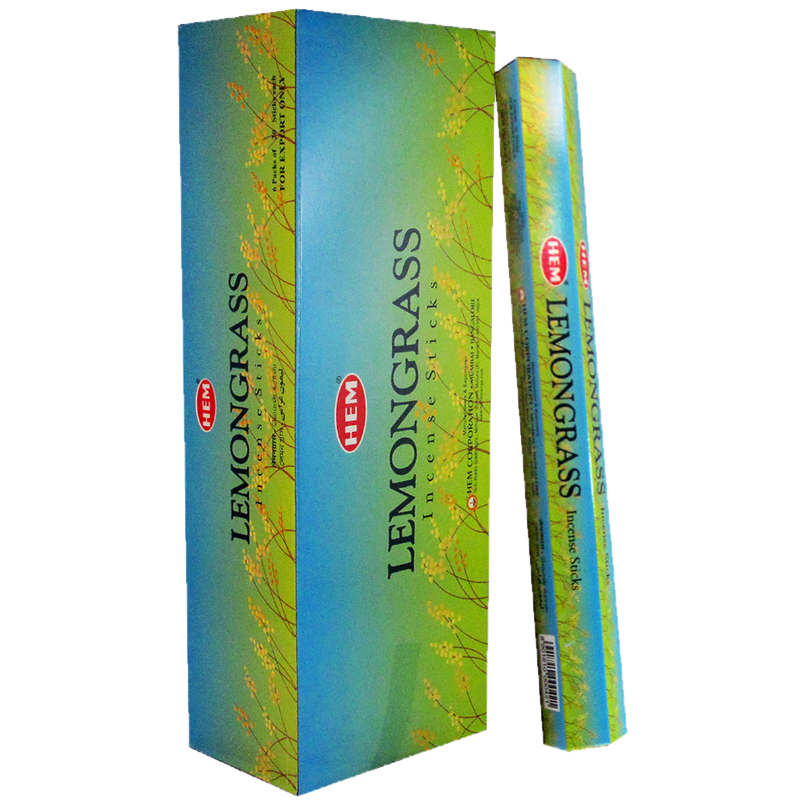 (X6) 20G HEM LEMONGRASS INCENSE