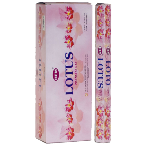 (X6) 20G HEM LOTUS INCENSE