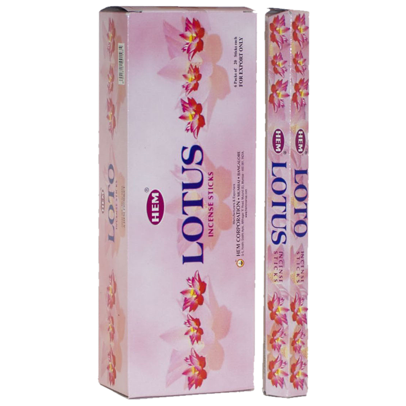 (X6) 20G HEM LOTUS INCENSE