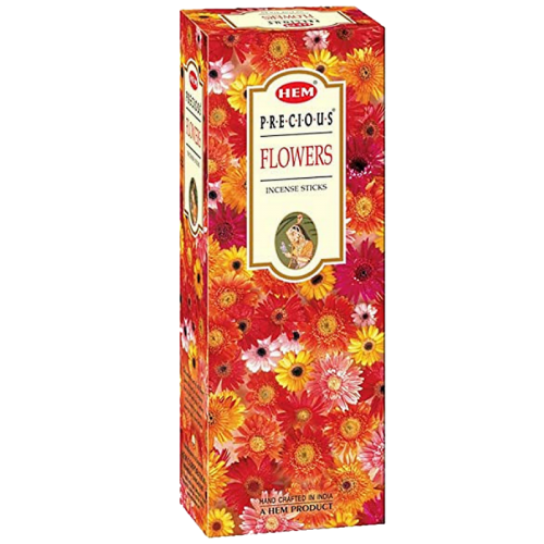 (X6) 20G HEM INCENSE PRECIOUS - FLOWERS