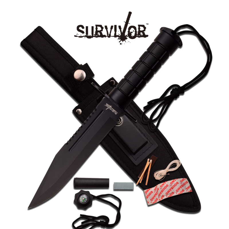 COUTEAU DE SURVIE SURVIVOR DE 12"