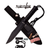 SURVIVOR SURVIVAL KNIFE 12" OVERALL