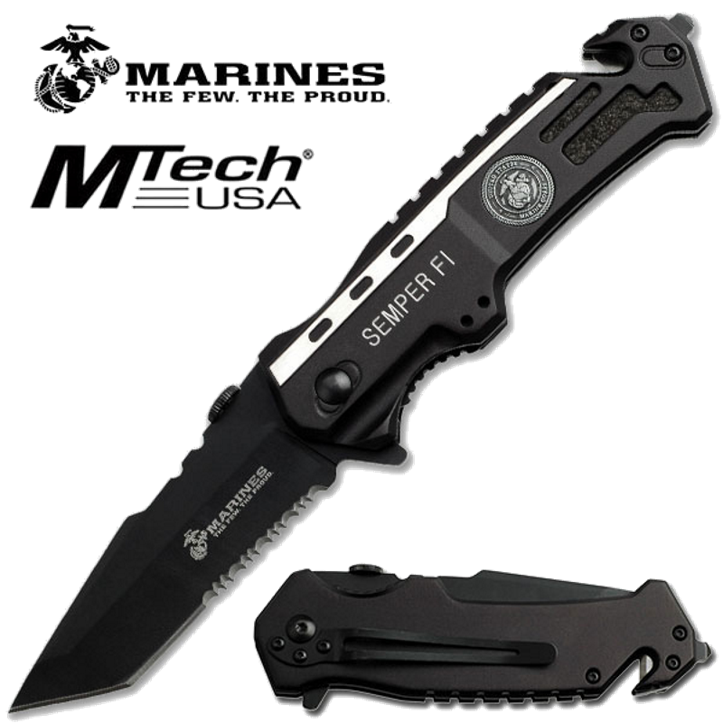 U.S. Marines by MTech USA FOLDING KNIFE