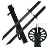 NINJA SWORD 28" OVERALL, TWIN SWORD