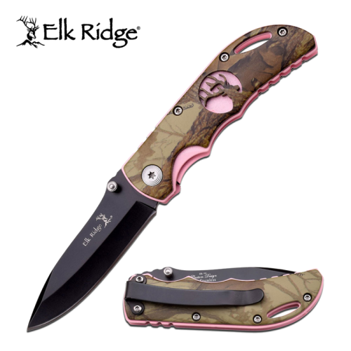 6.25'' Overall COUTEAU PLIANT Elk Ridge