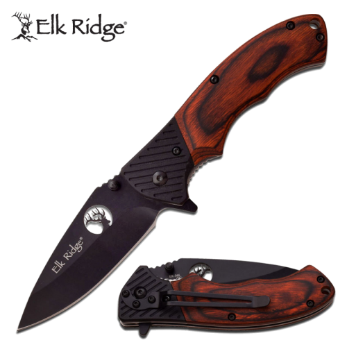 7.75" OVERALL ELK RIDGE FOLDING KNIFE