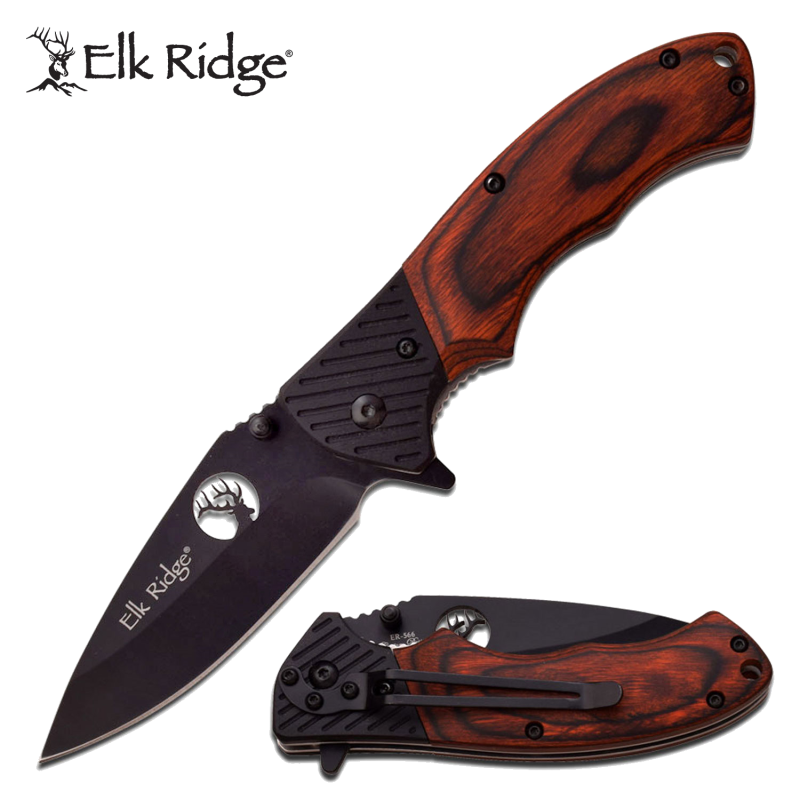 Elk Ridge FOLDING KNIFE 4.5" CLOSED