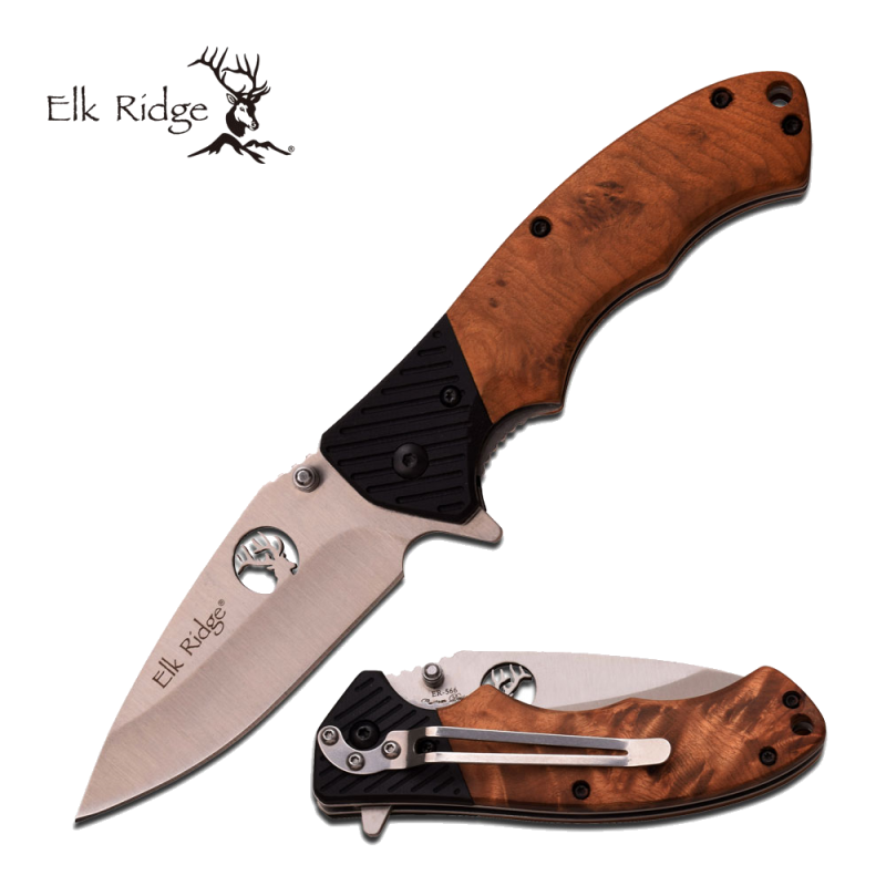 Elk Ridge FOLDING KNIFE 4.5" CLOSED
